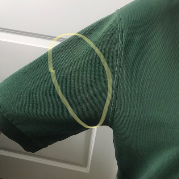 Men’s Burberry London Classic Polo Dark Green Small - Picture 3 of 10